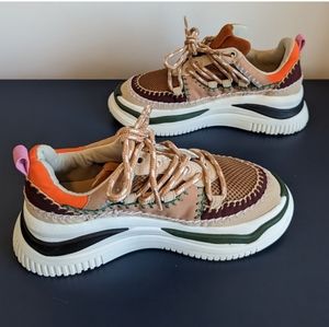 Farm Rio ZIGZAG chunky sneakers boho